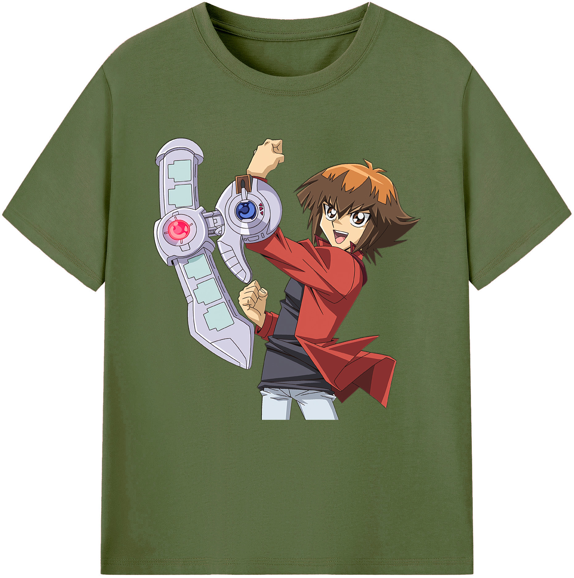 （画像用） 遊☆戯☆王 Yu-Gi-Oh! 綿100％半袖Tシャツ（フロントプリント）